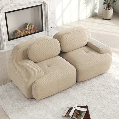 Canapé design compact avec assise confortable – Canapéa Studio