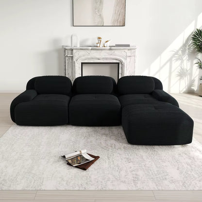 Canapé modulable grande assise au design contemporain – Canapéa Studio