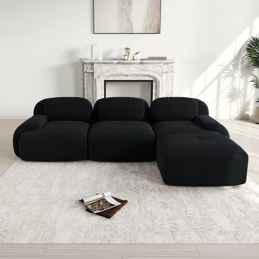 Canapé modulable grande assise au design contemporain – Canapéa Studio