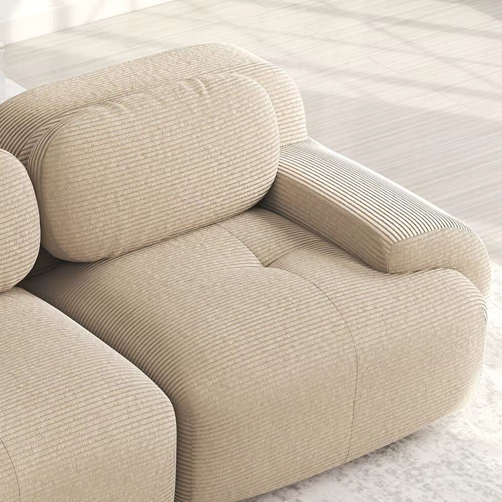 Canapé modulable grande assise au design contemporain – Canapéa Studio