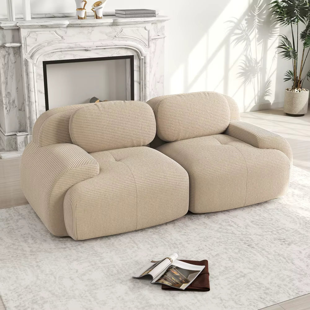 Canapé design compact avec assise confortable – Canapéa Studio