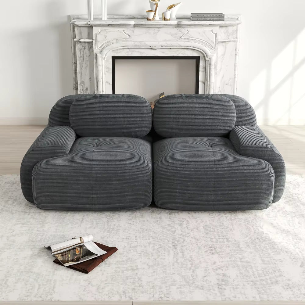 Canapé design compact avec assise confortable – Canapéa Studio